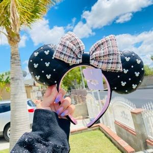 Disney Tweed & Pearl Minnie Ears
